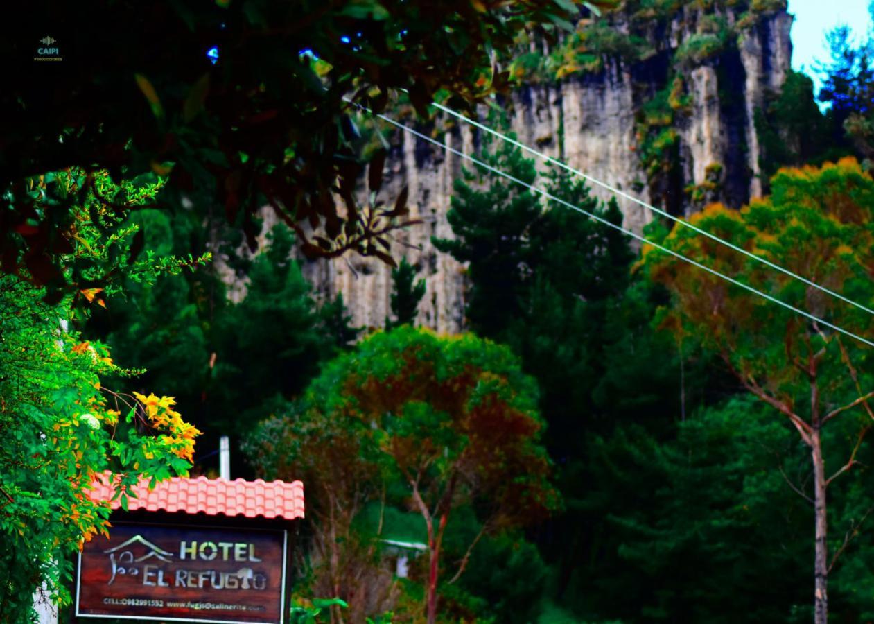 Hotel El Refugio Guaranda Exteriér fotografie